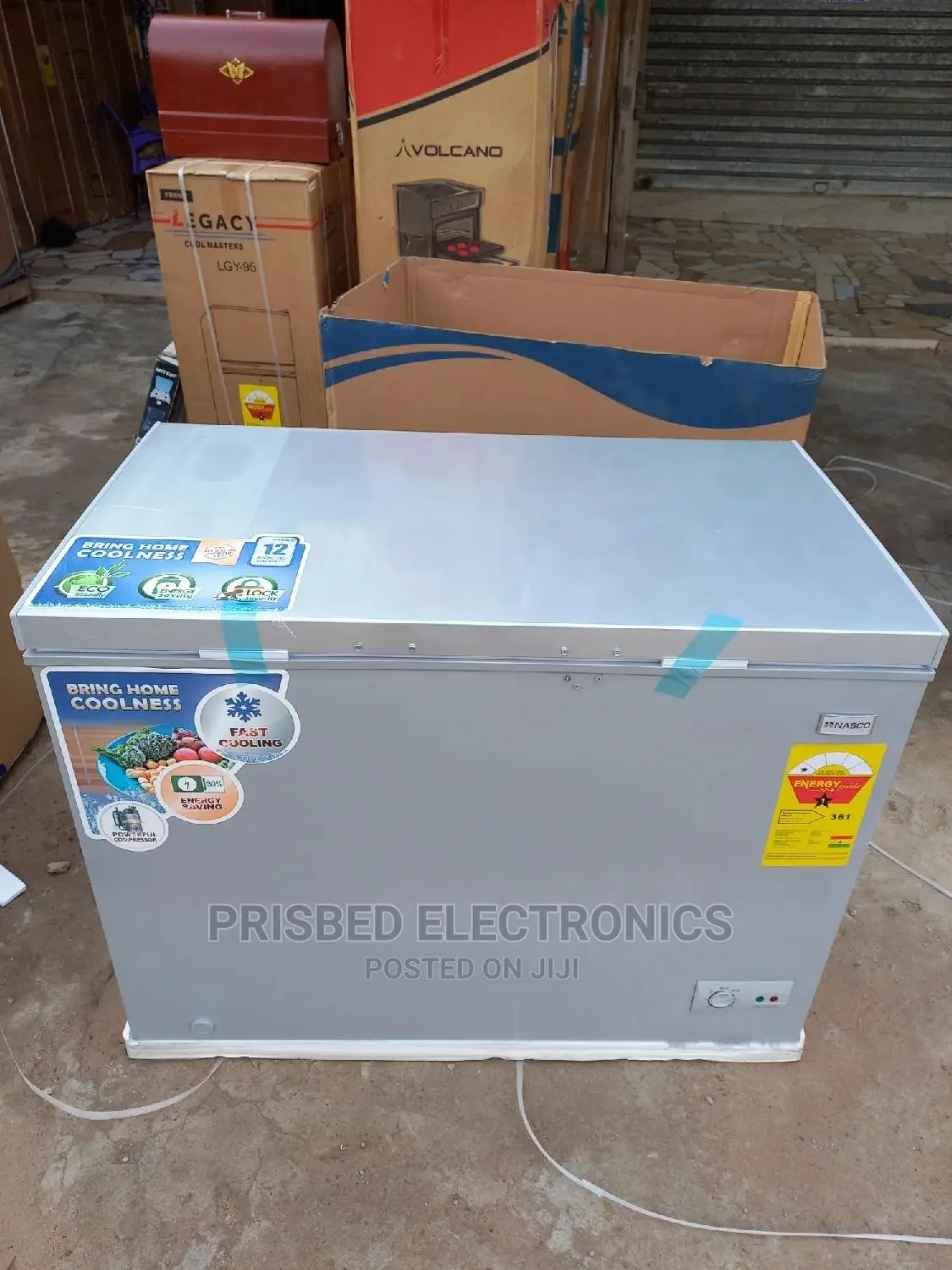 Nasco Powerful Chest Freezer 290 Litres