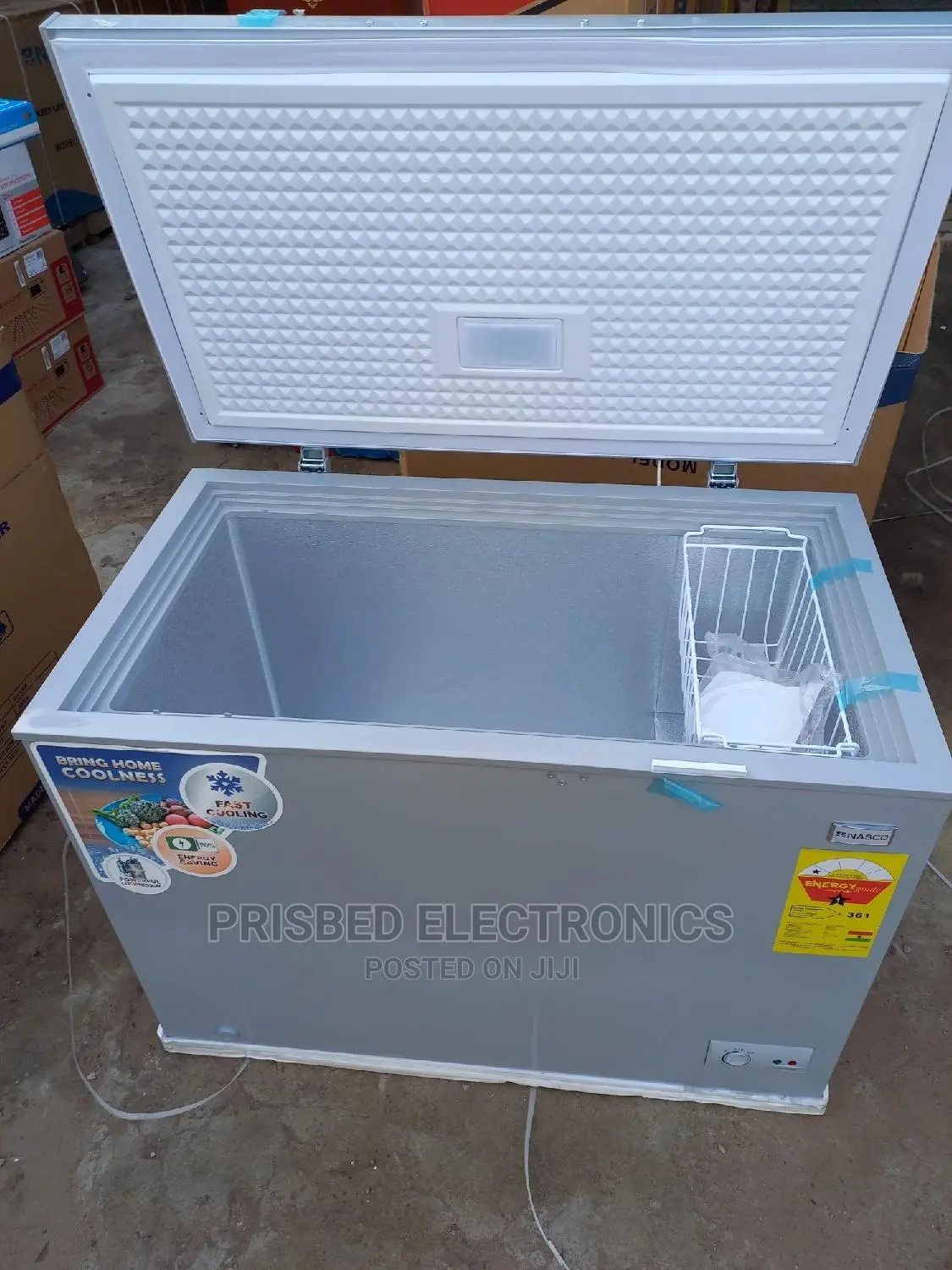Nasco Powerful Chest Freezer 290 Litres