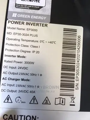 24v 3000watts MUST Power Inverter