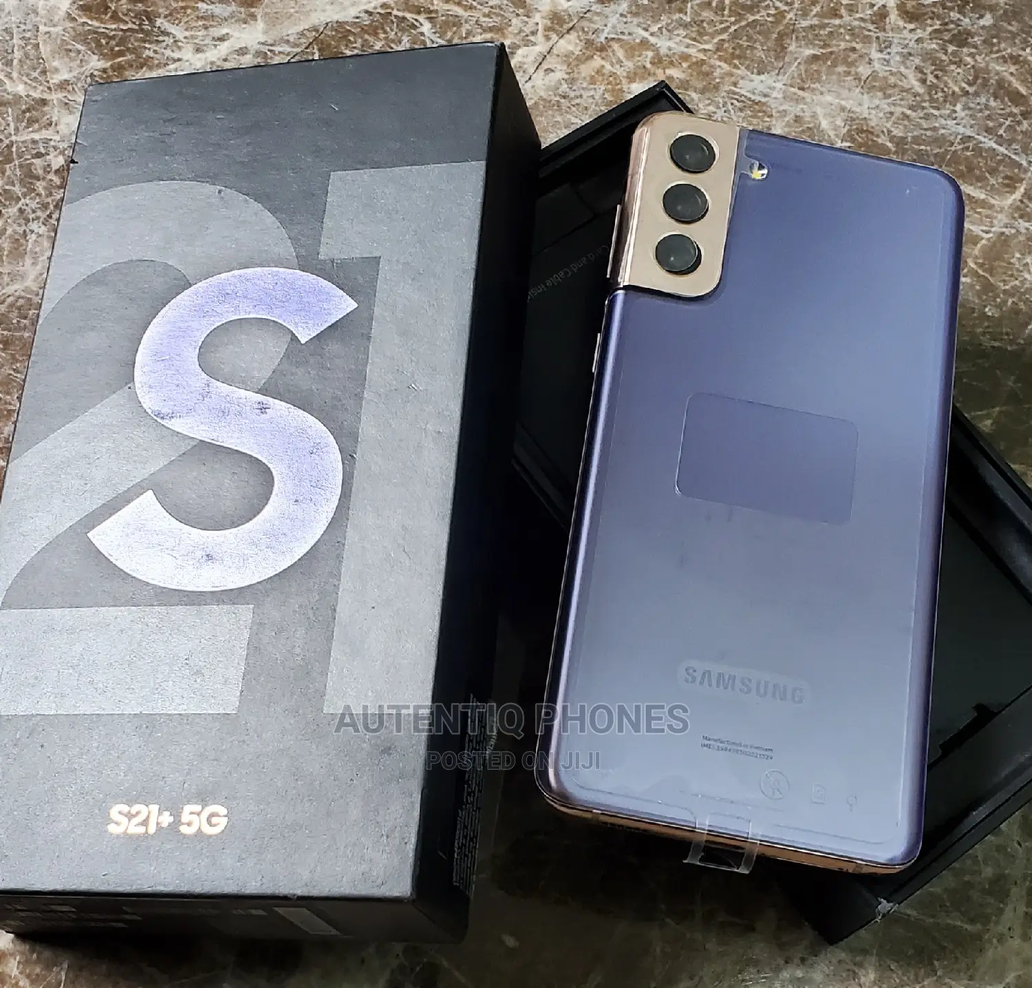 New Samsung Galaxy S21+ 5G 128 GB Purple