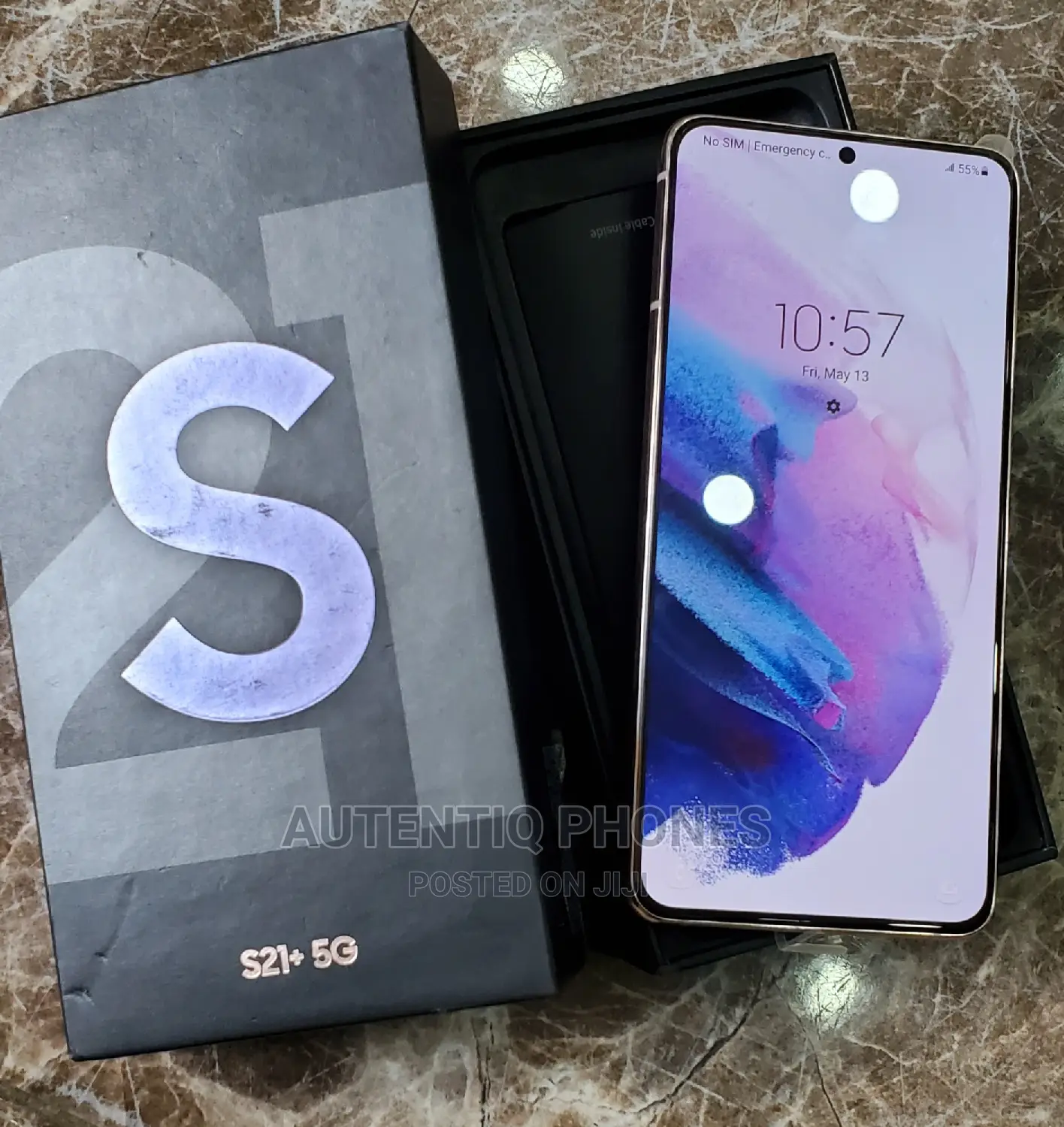 New Samsung Galaxy S21+ 5G 128 GB Purple