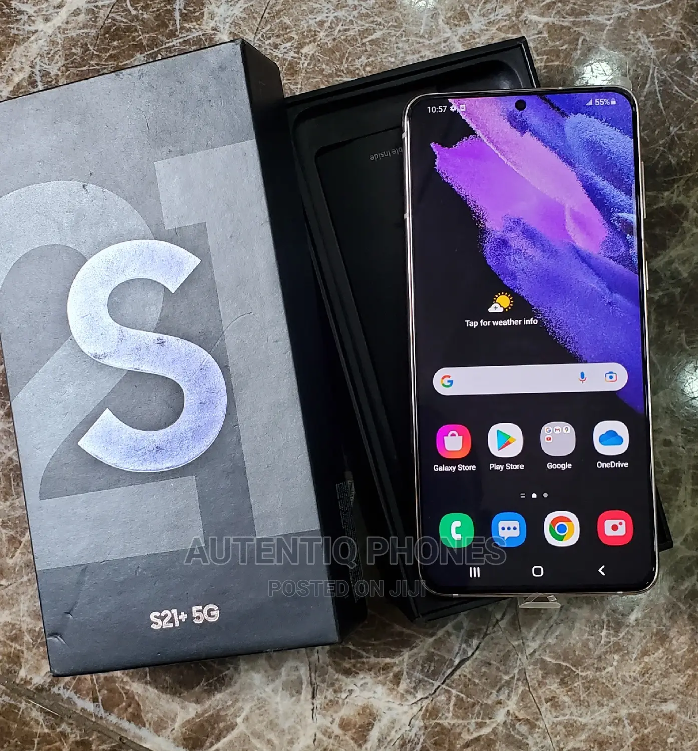 New Samsung Galaxy S21+ 5G 128 GB Purple