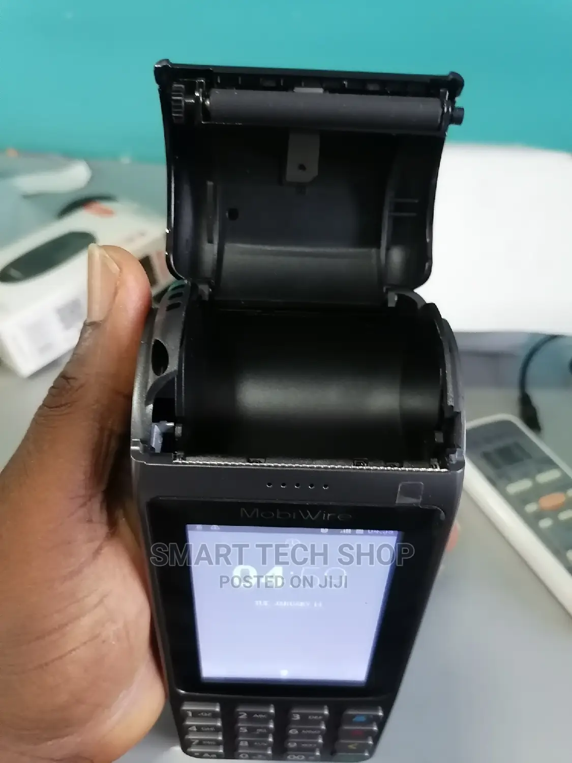 Mobiwire Android Handheld Pos Device Printer, NFC, Dual Sim.