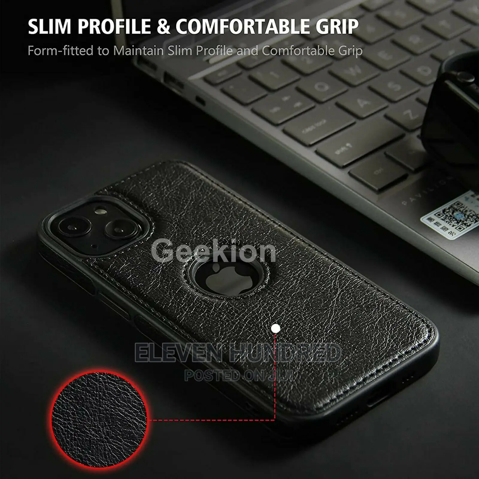 iPhone 13 Vegan Leather Case