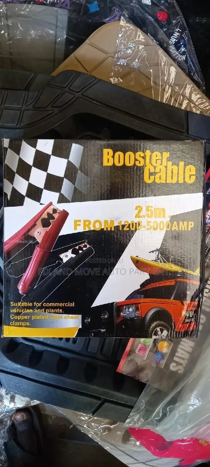 BATTERY BOOSTER CABLE/JUMPER (2.5 Meters) Available