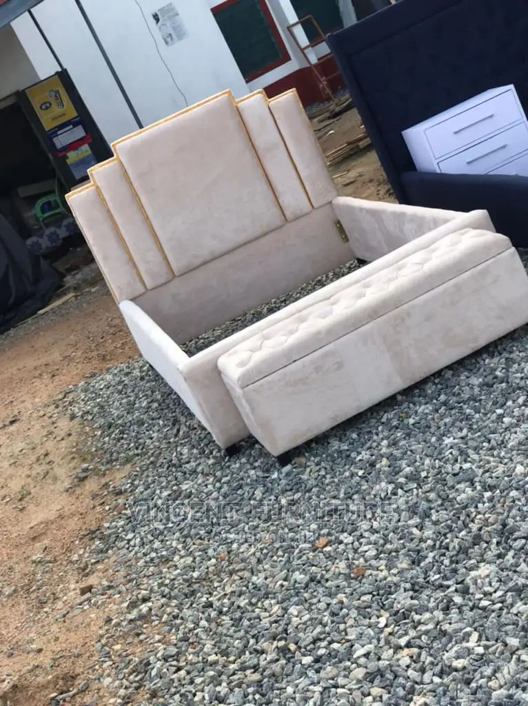 Double Bed and Ottoman