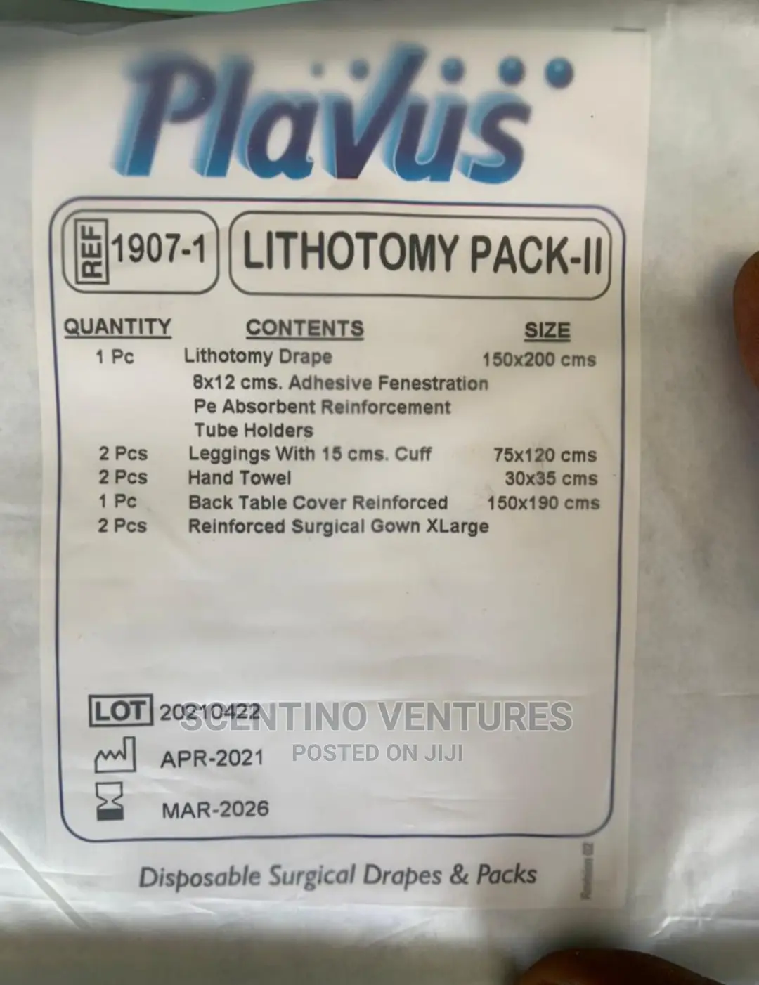 Disposable Surgical Drapes and Packs