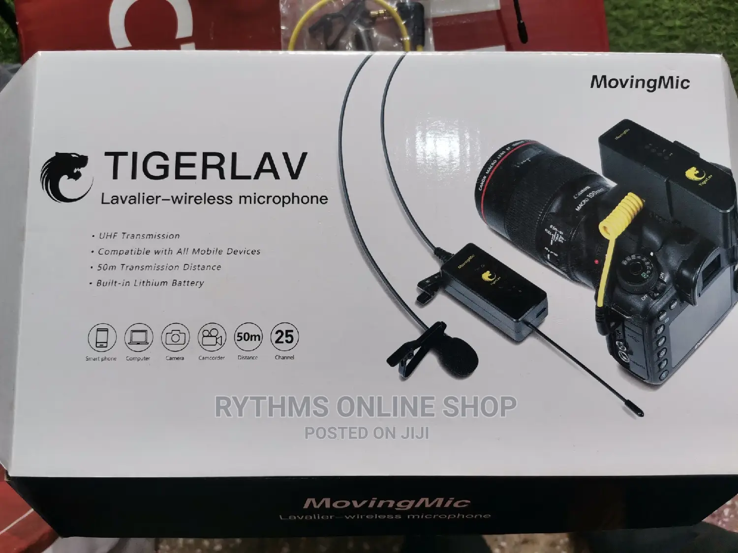 Lavalier-Wireless Microphone 2 in 1(Tigerlav)