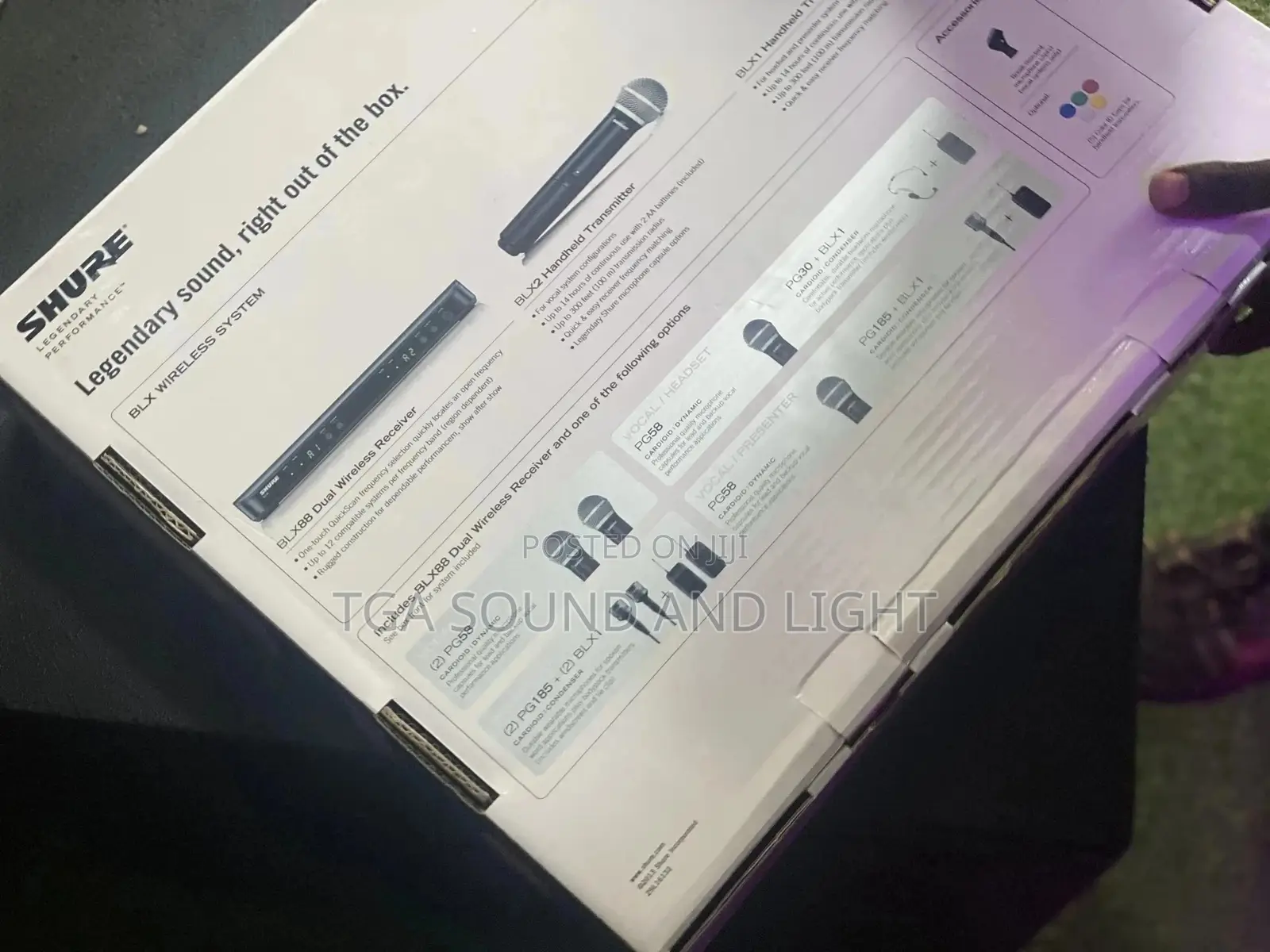 Shure PG58 Mics With BLX88 Receiver System