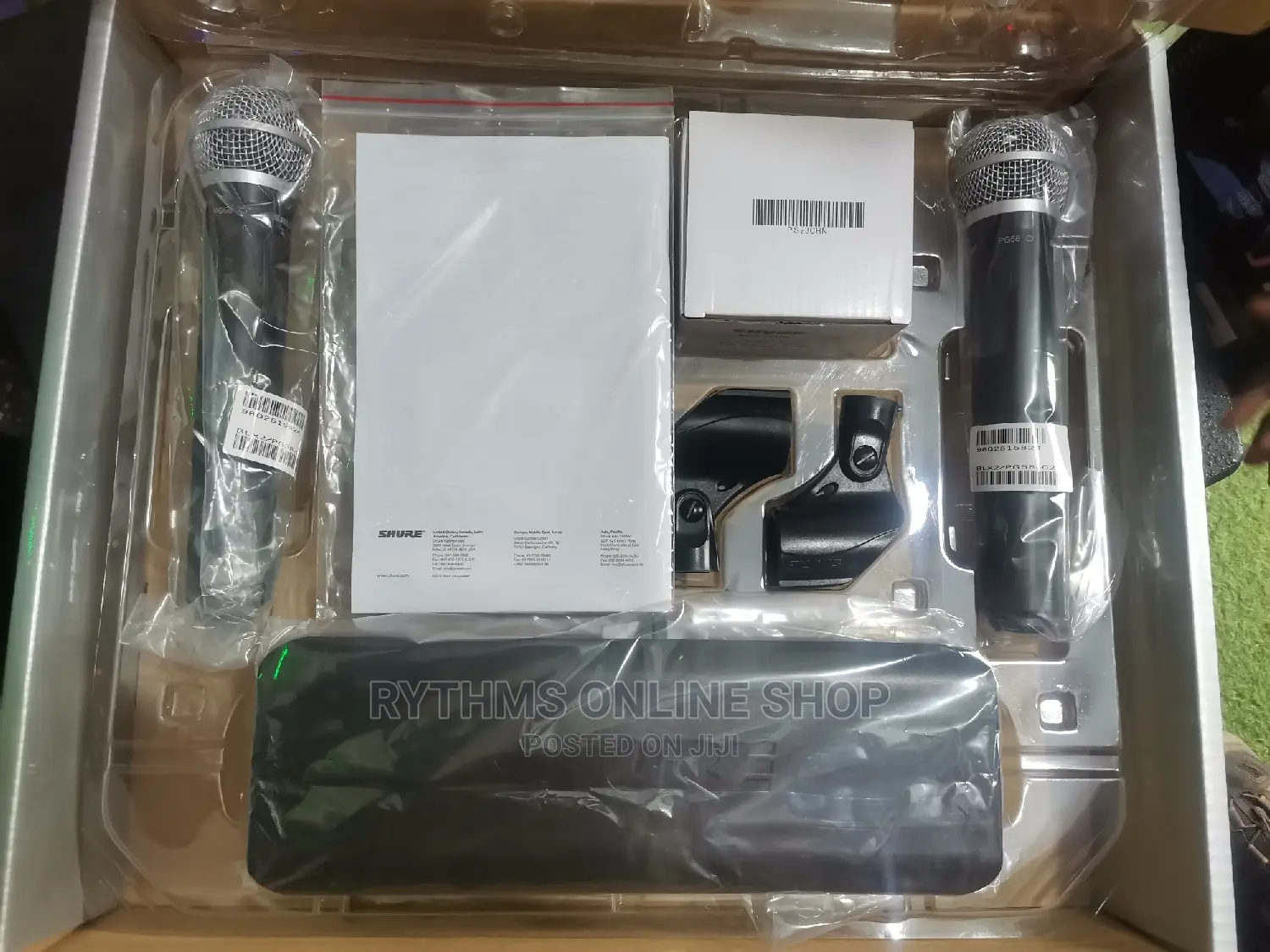 SHURE BLX/PG58 Dual Wireless Microphone