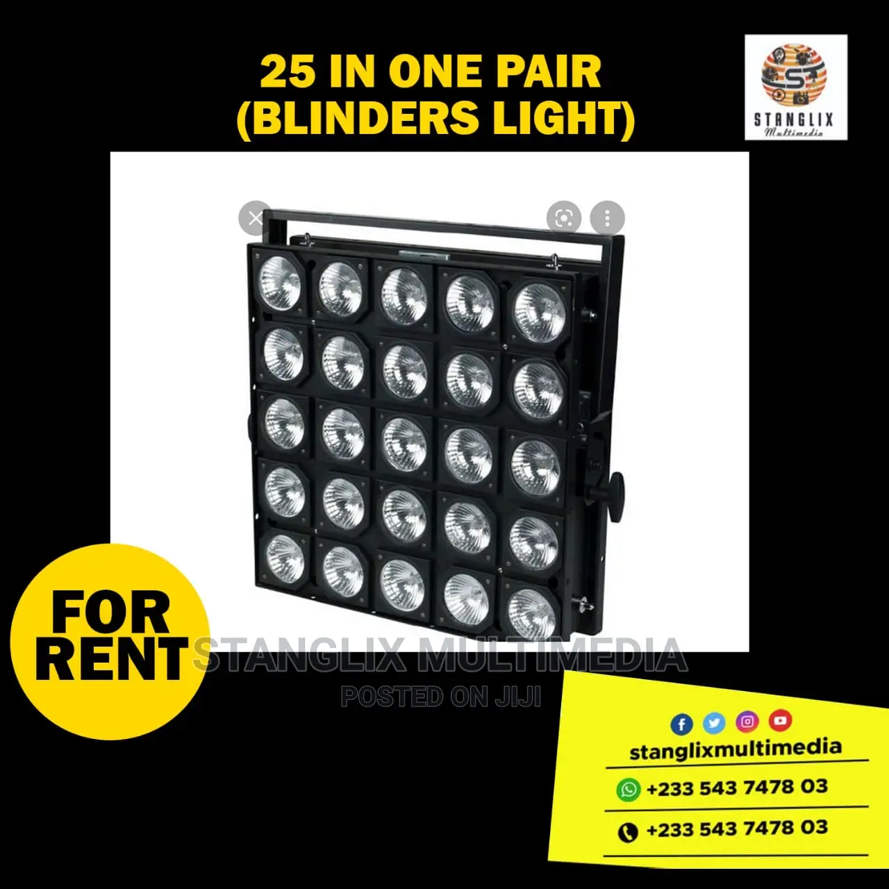 25 in One Pair Blinders Light