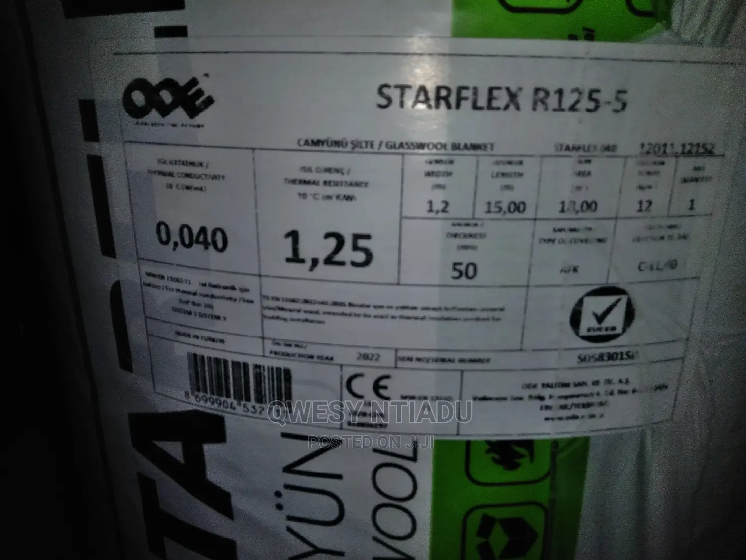 Insulation Mineral Wool and Fiber Glass Wool