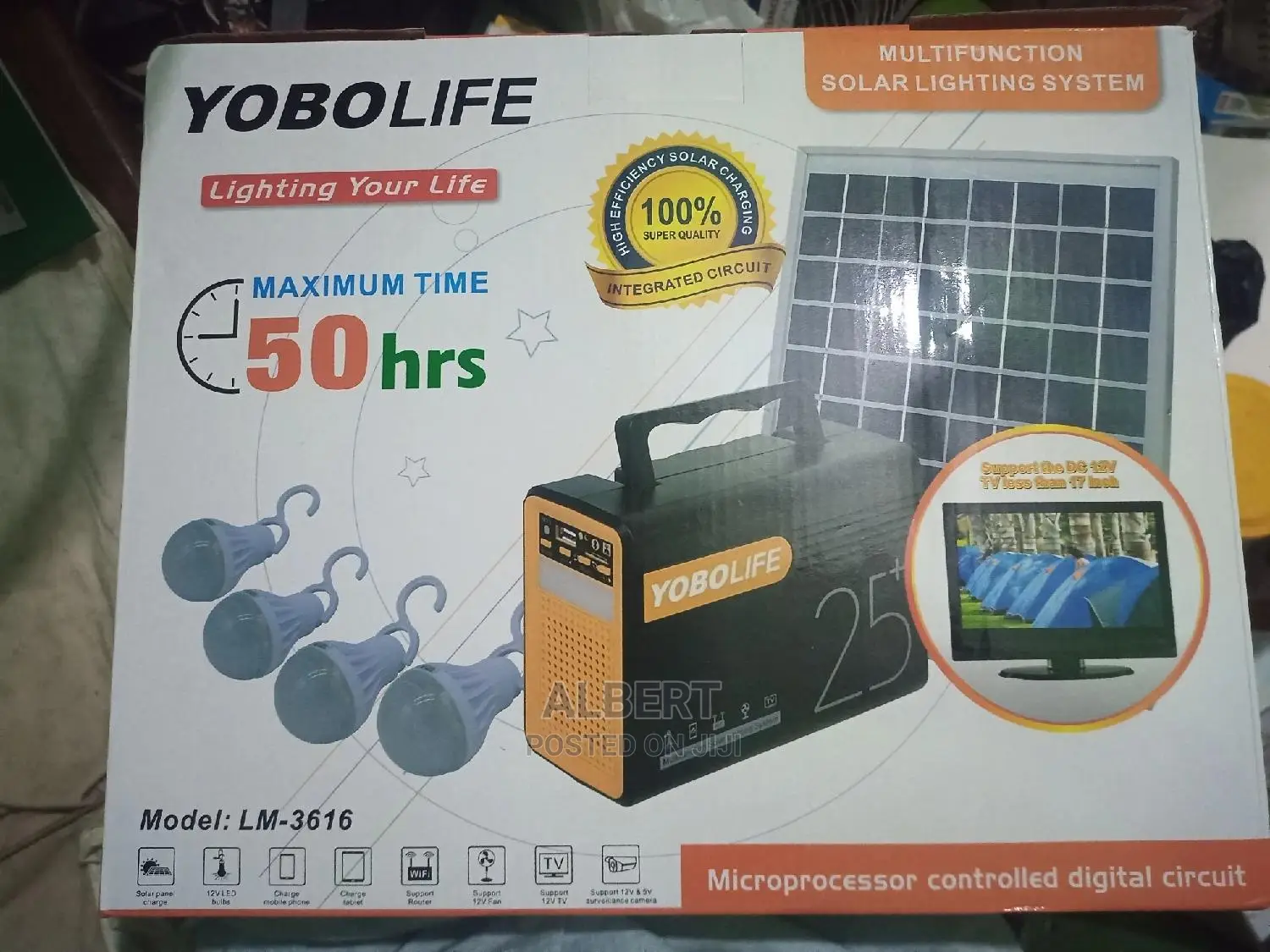 Solar Light Bluetooth/Radio