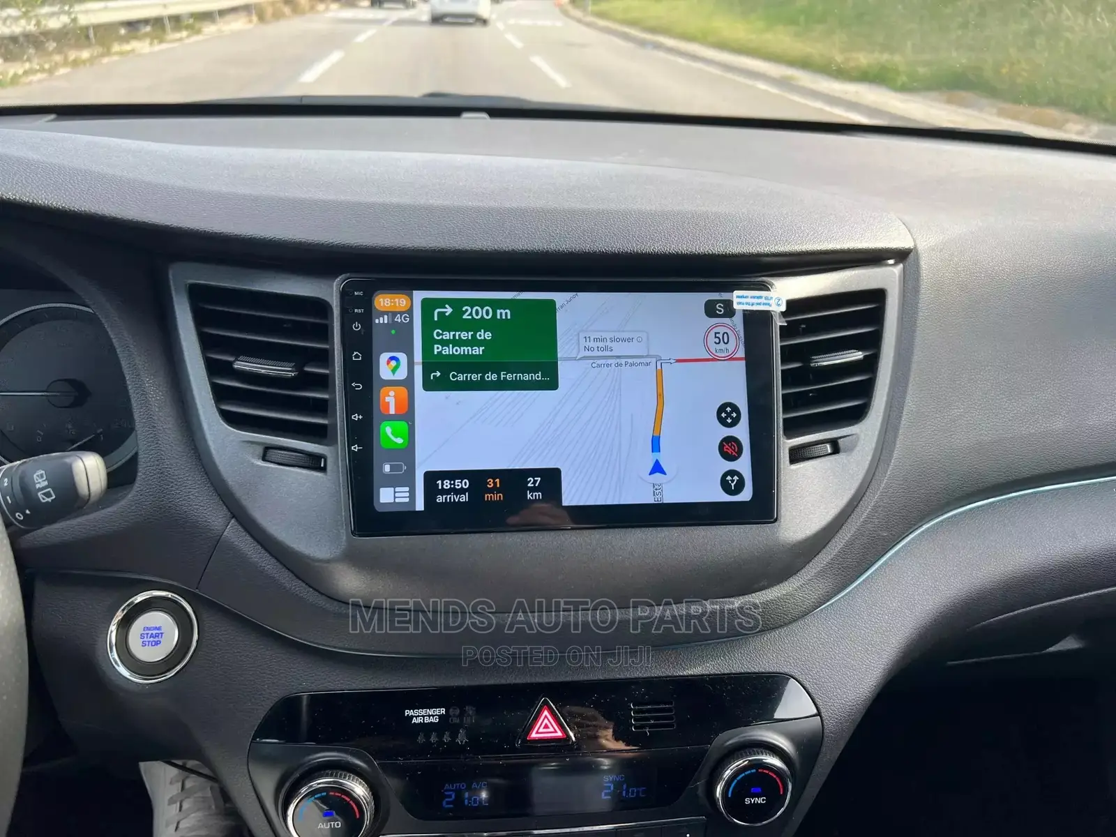 Hyundai Tucson 2017 2018 Android Video Car Tape System