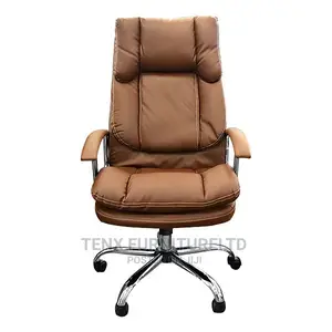 Office Chair (Vegan Leather and Metal)