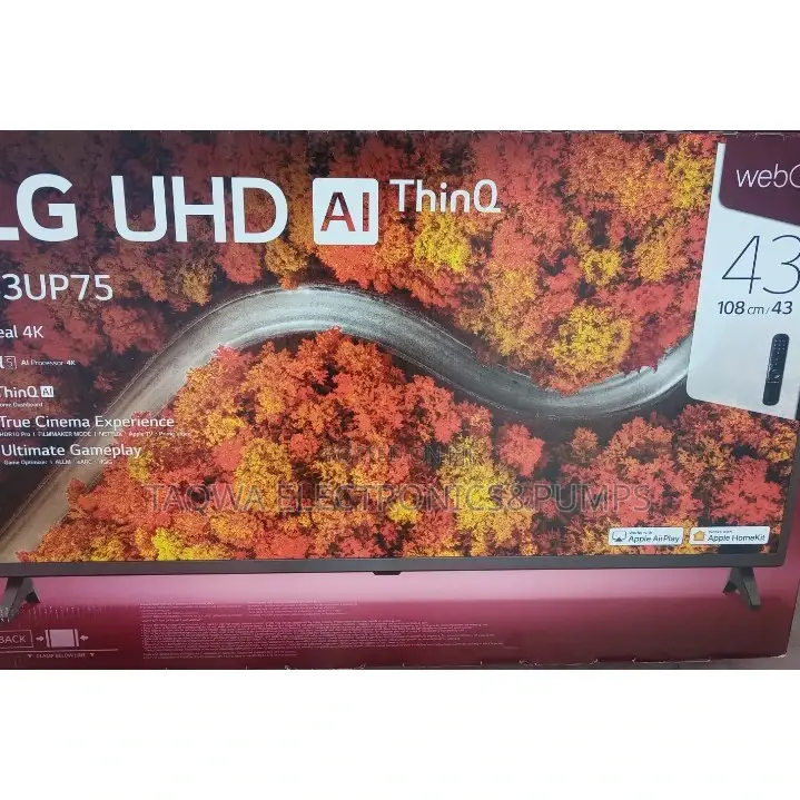 Elegant 43"Inches Smart Lg Tv With Magic Remote