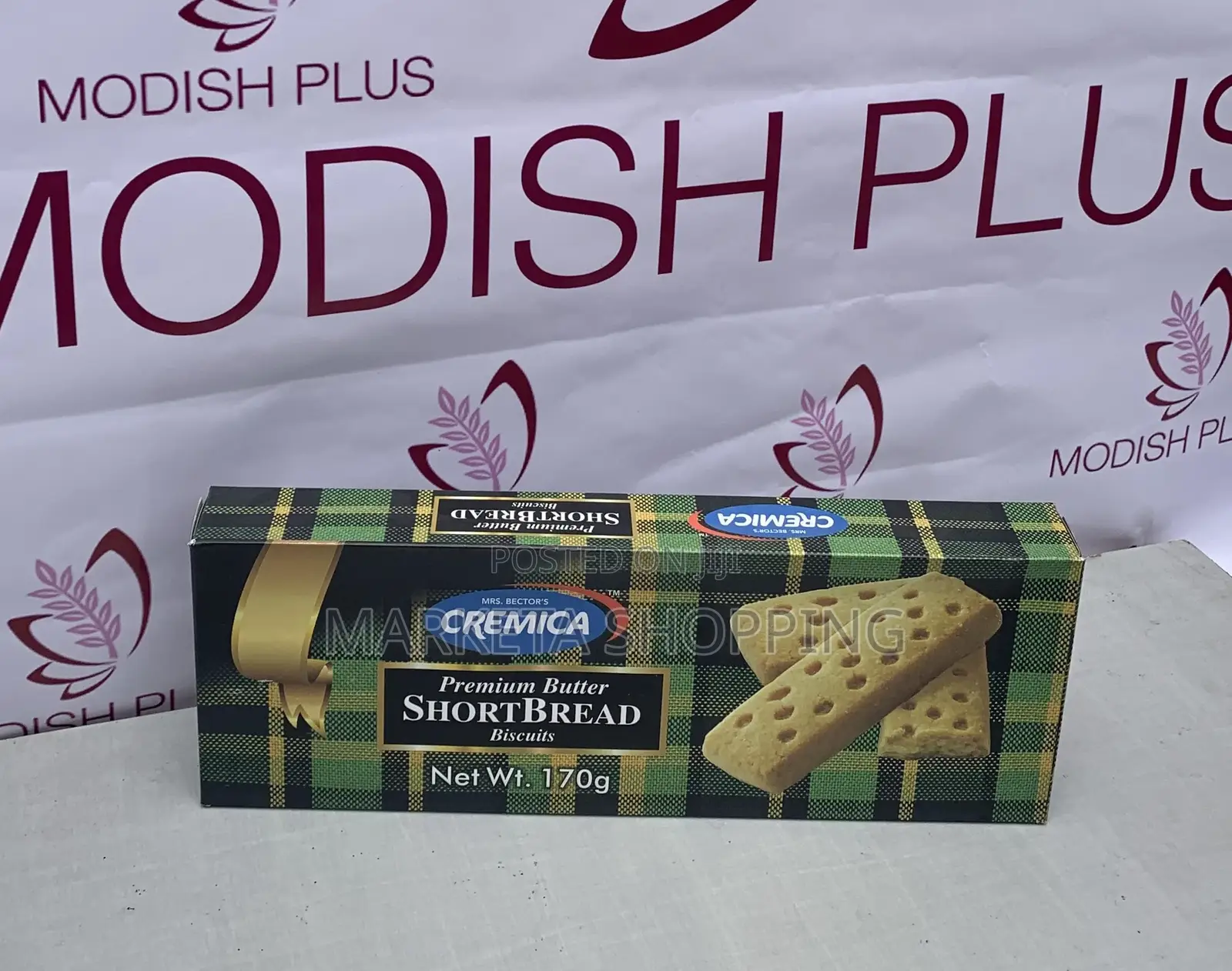 Cremica Premium Butter Shortbread Biscuits (170g)