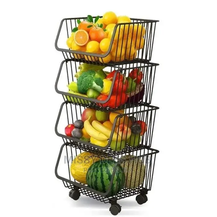 Rolling Wire Basket
