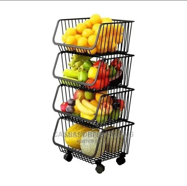 Rolling Wire Basket