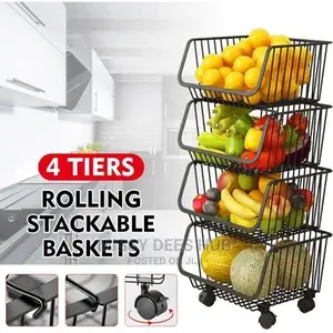 Rolling Wire Basket