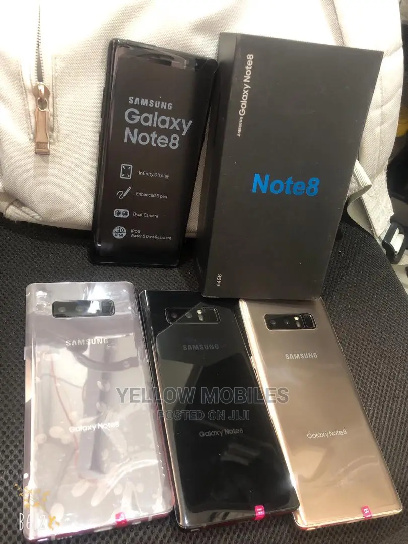 New Samsung Galaxy Note 8 128 GB Black