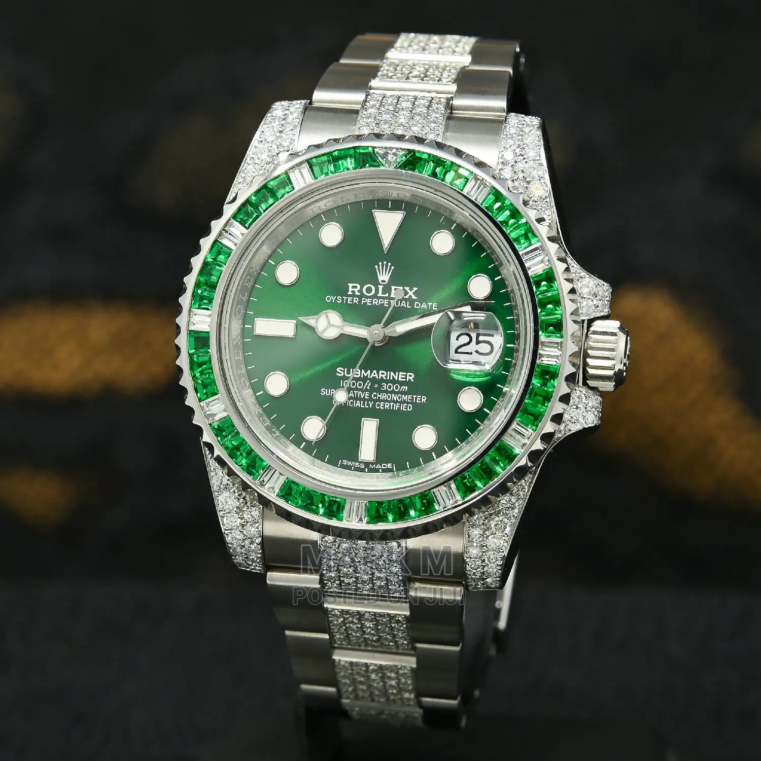 Iced Out Rolex Submariner