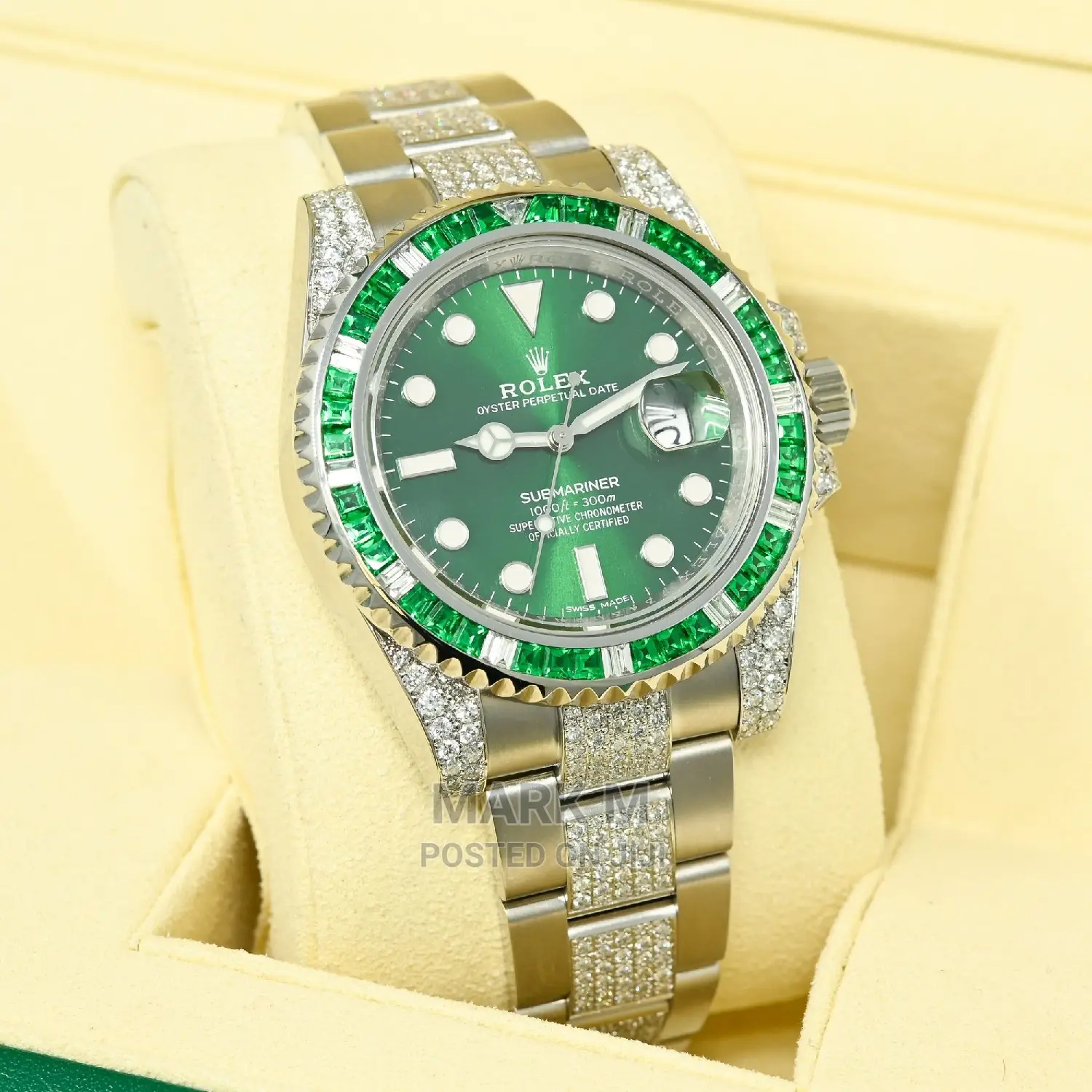 Iced Out Rolex Submariner