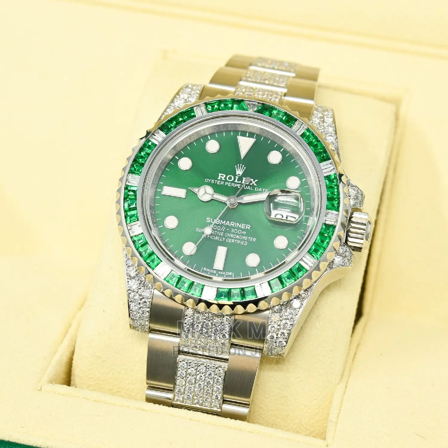 Iced Out Rolex Submariner