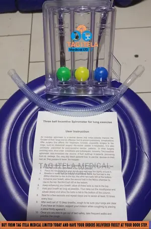 Breathing Incentive Spirometer (3 Balls)