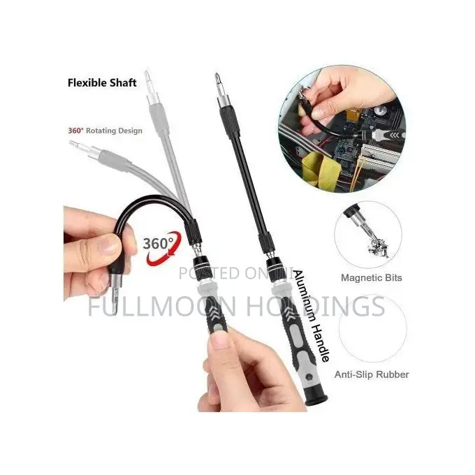 122 In 1 Screwdriver Tool Set For Phone And Electronics