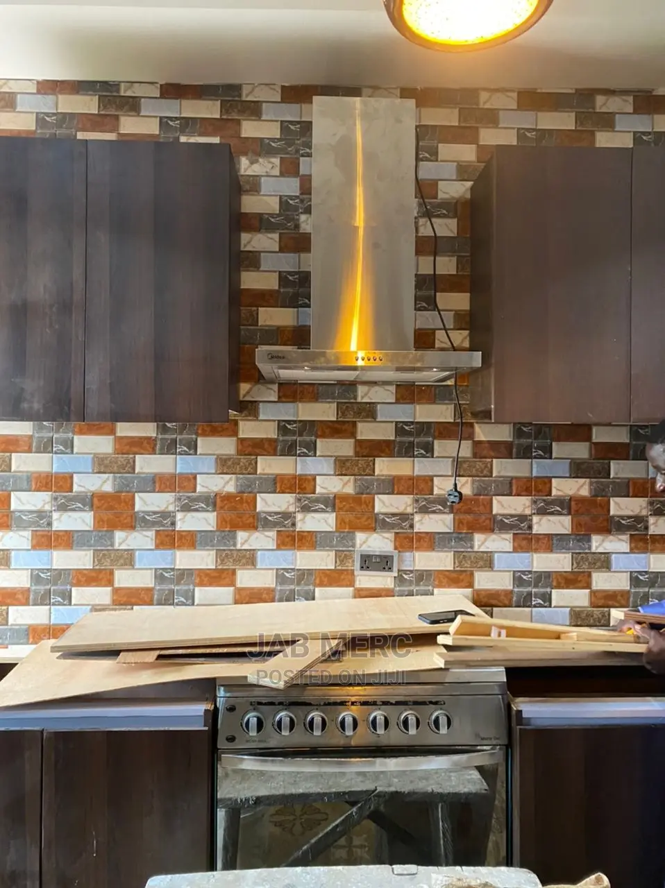 Carbon Filter No Hole 60cm Kitchen Extractor Stainless