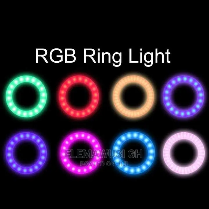 10-18 Inches Ring Light Rgb
