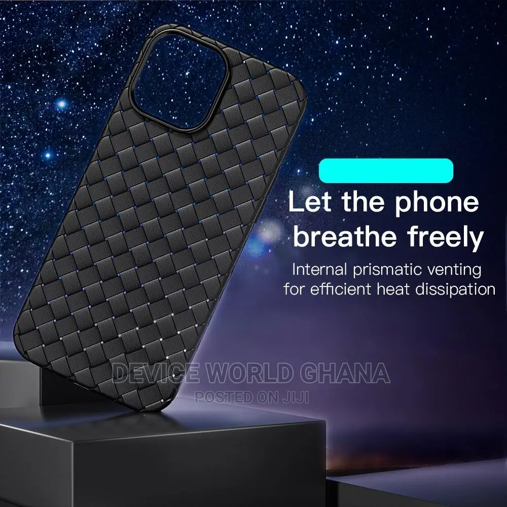 Weaved Pattern Case 4 iPhone 14promax 14p 13promax 13p 13 12