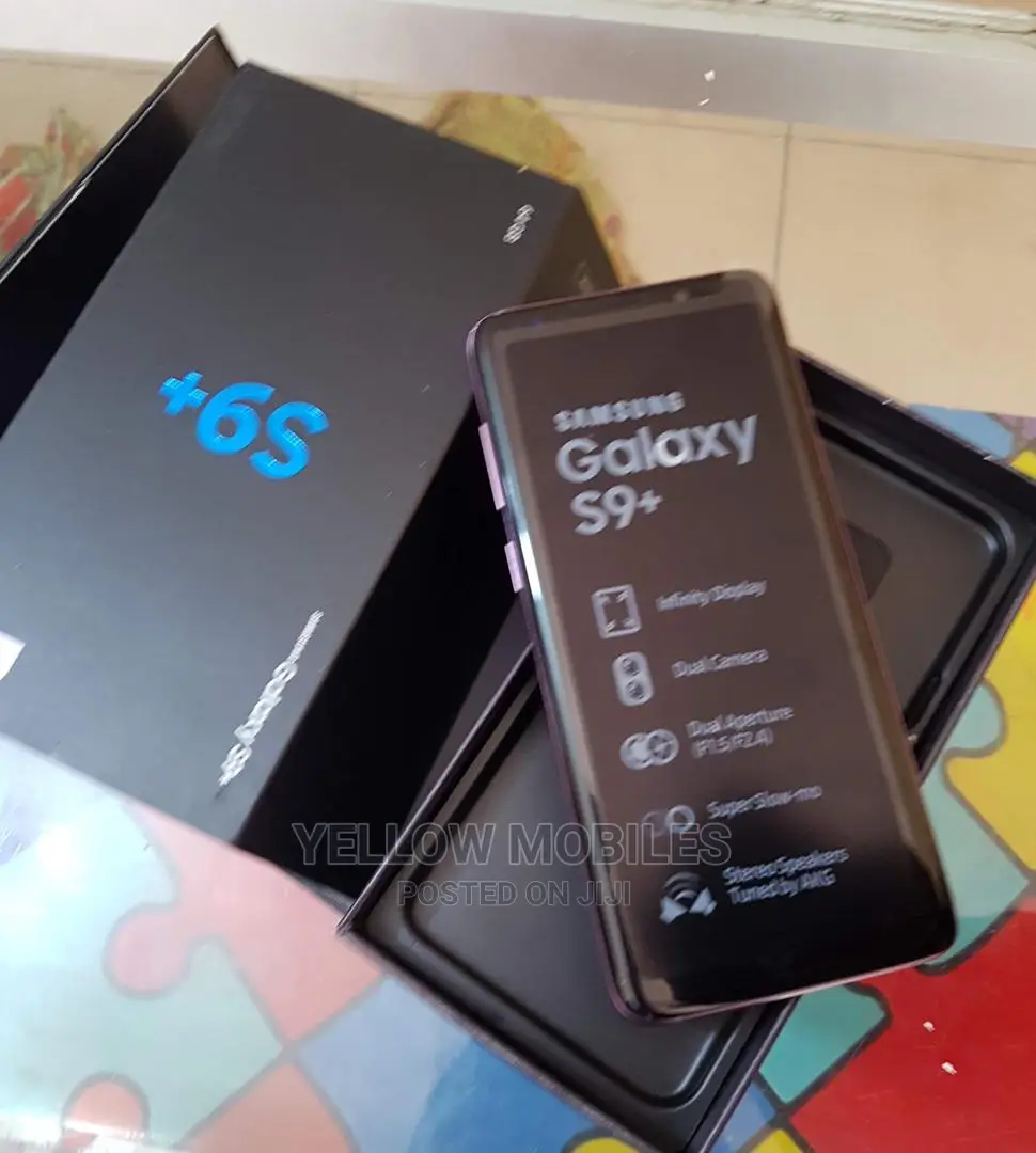 New Samsung Galaxy S9 Plus 64 GB Black
