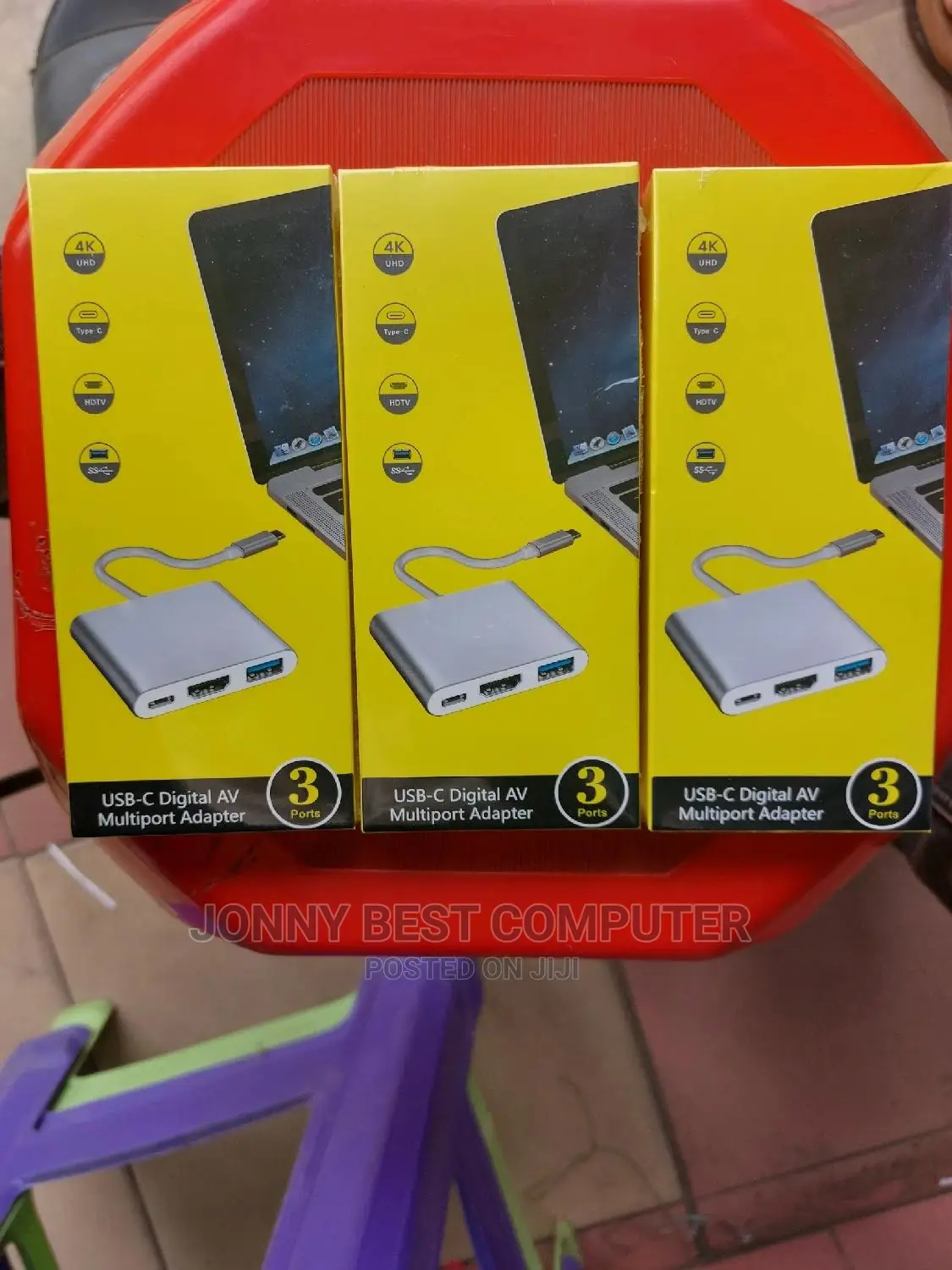3 Port USB-C HDMI Adapter