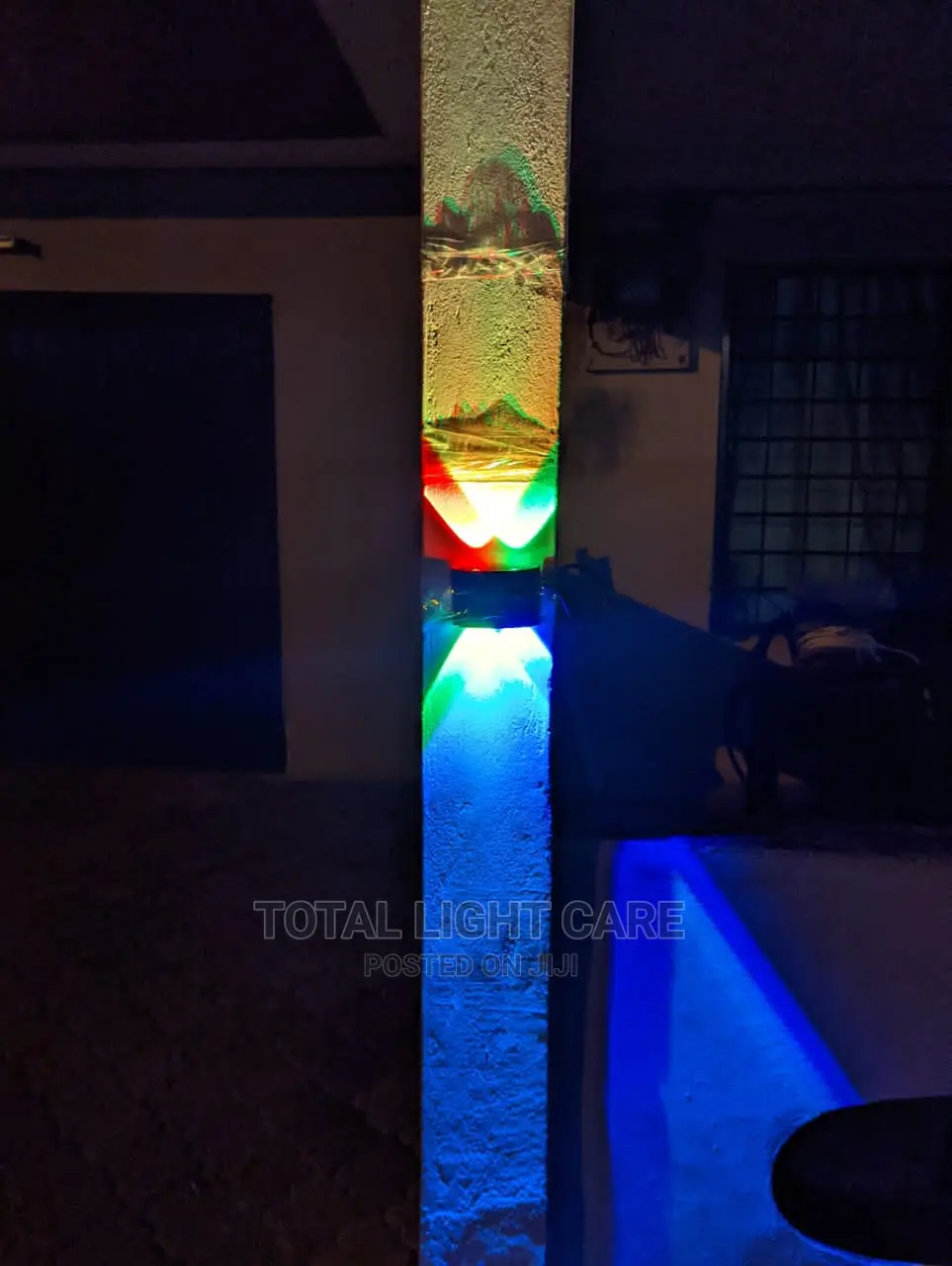 Led 4 Watts Wall Light 4 Eyes Multi Coloured