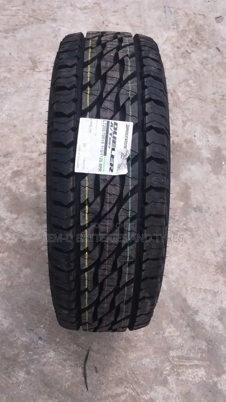 255/70r16 Bridgestone A/T Tires Tyres -Free Delivery/ Fixing
