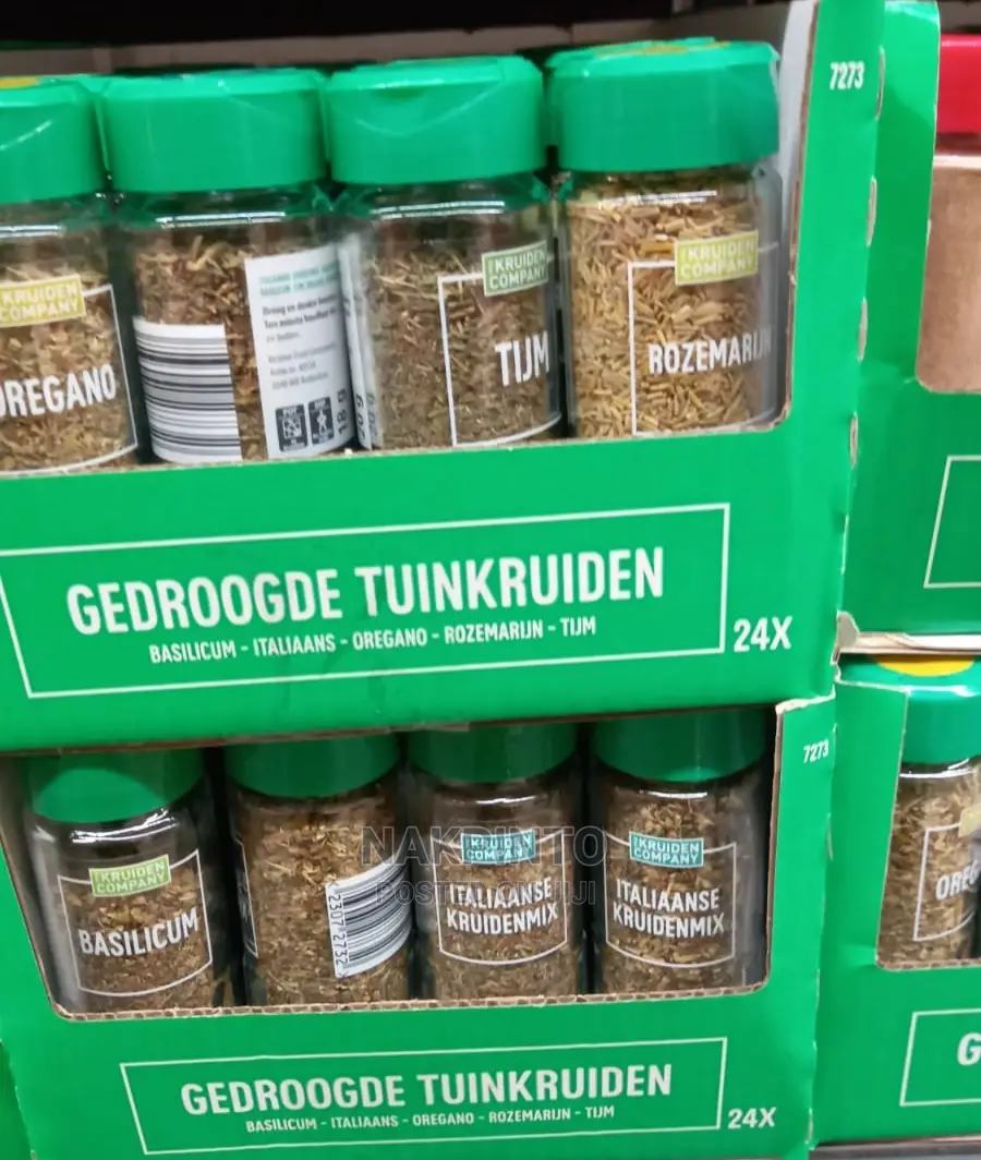 Natural Spices (Oregano, Paprika,Thyme, Bbq, Badia Spice Etc