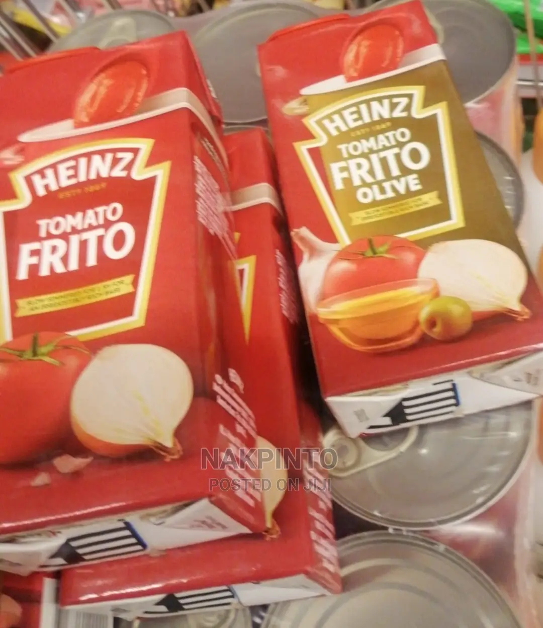 Heinz Tomato (Chopped, Peeled, Ketchup, Mayonnaise)