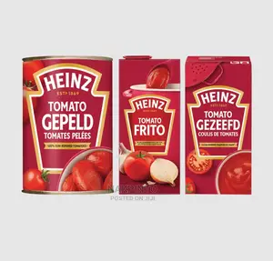 Heinz Tomato (Chopped, Peeled, Ketchup, Mayonnaise)
