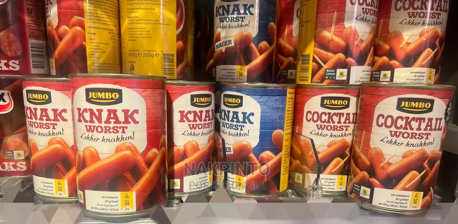 Canned Sausage (Frankfurters,Hotdogs,Vegetarian,Chicken Etc)