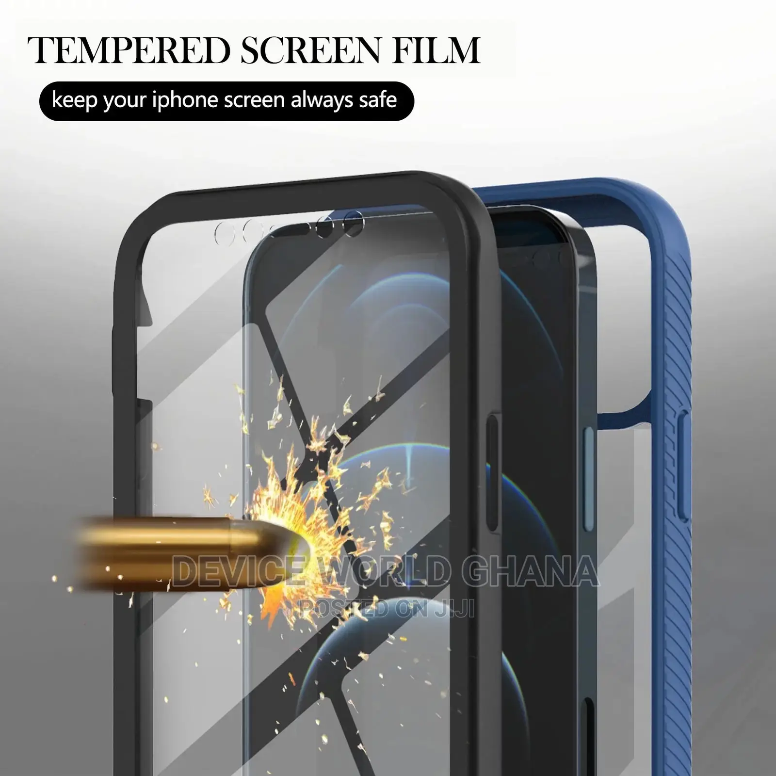 Trans. 360 Case for iPhone 17promax 16pmax 15pmax 14pm 16