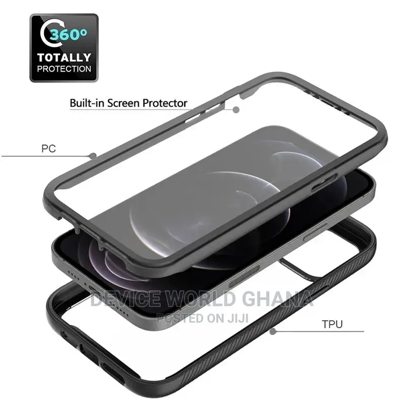 Trans. 360 Case for iPhone 17promax 16pmax 15pmax 14pm 16