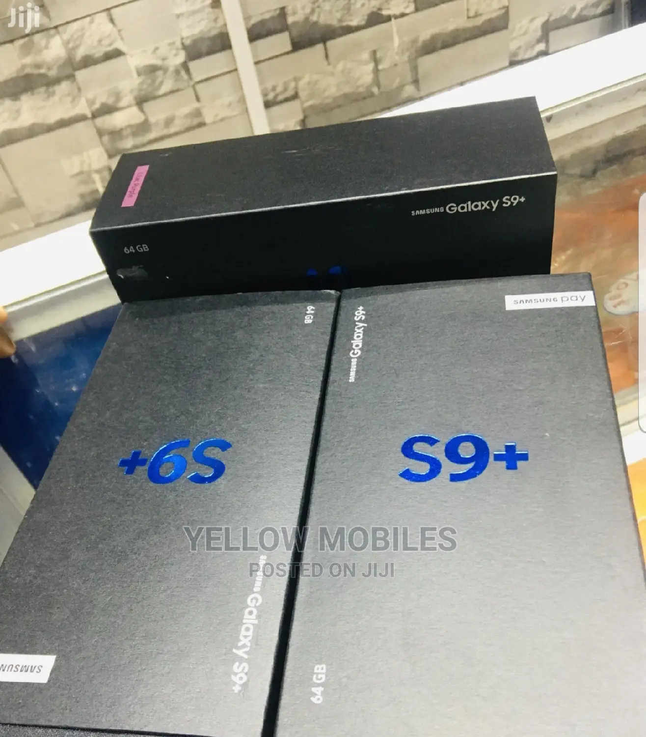 New Samsung Galaxy S9 Plus 64 GB Black