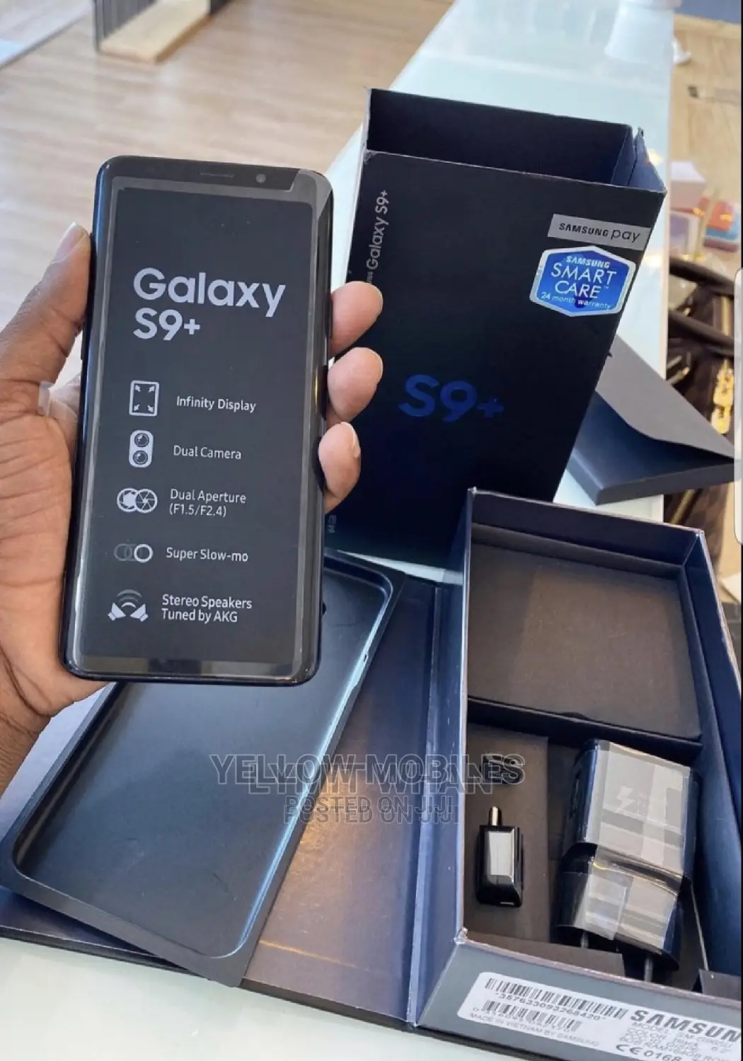 New Samsung Galaxy S9 Plus 64 GB Black