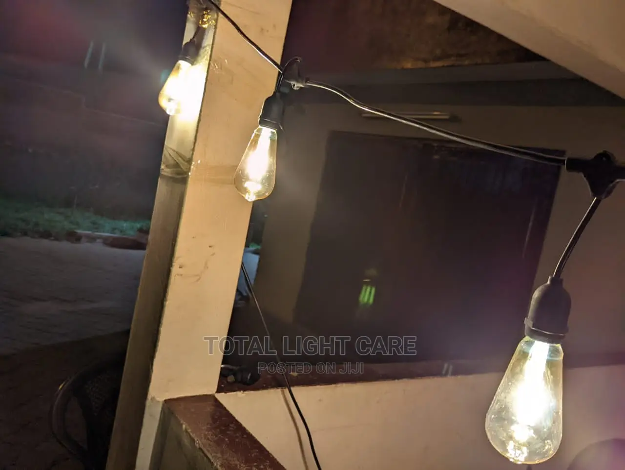 10 Meters String Light With 20 Big Bulbs