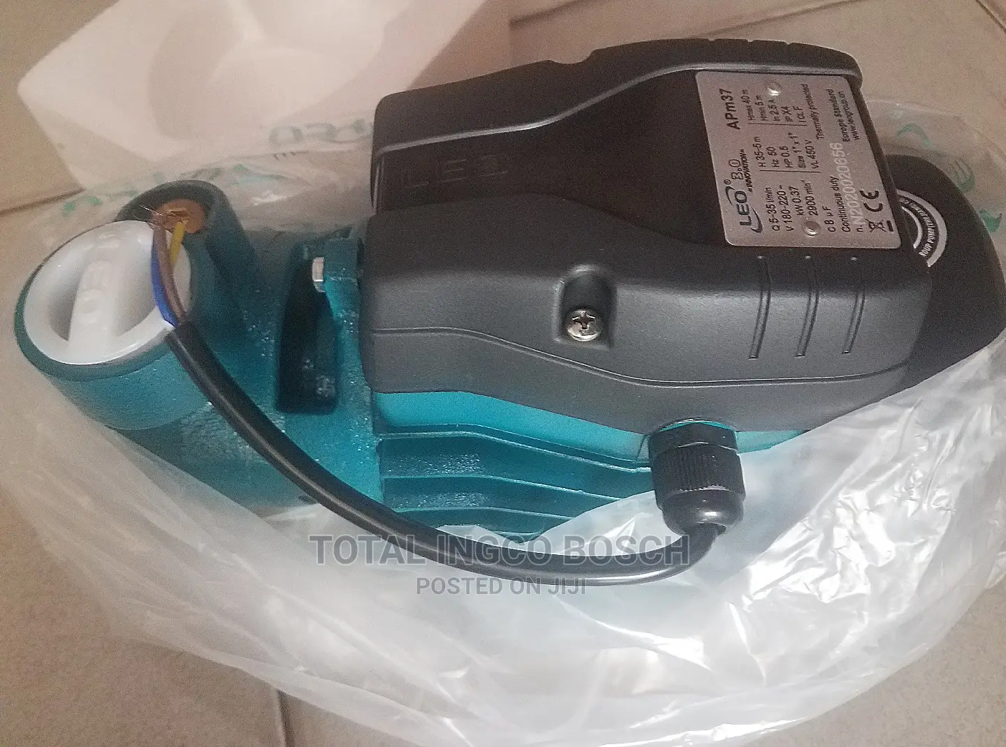 Water Pump Electric Leo 0.5hp Surface Pump
