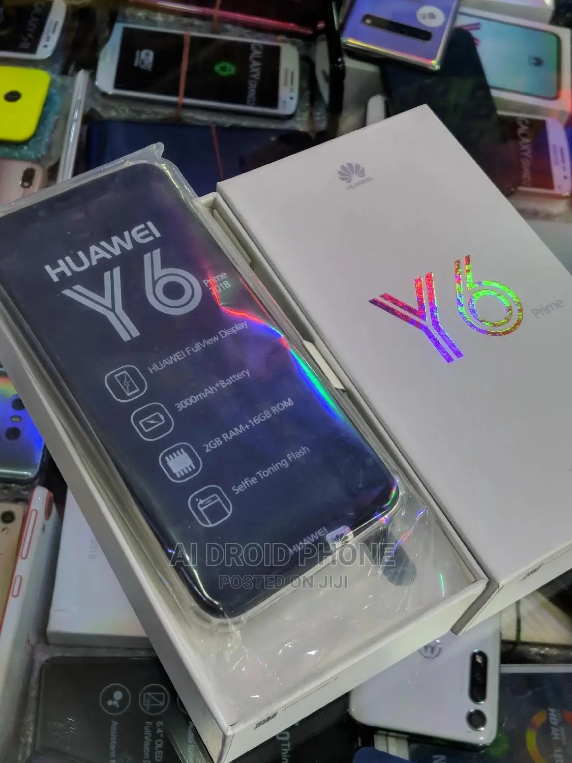 New Huawei Y6 Prime 32 GB Black