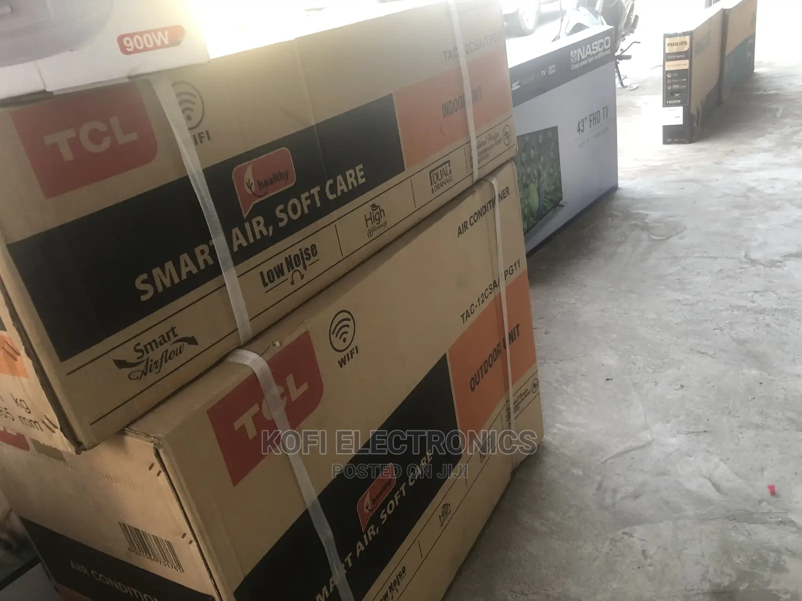 LED Display R410gas Wifi TCL 1.5HP Split Unit Air Condition