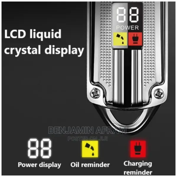 Rechargeable Digital Barbering Hair Clipper
